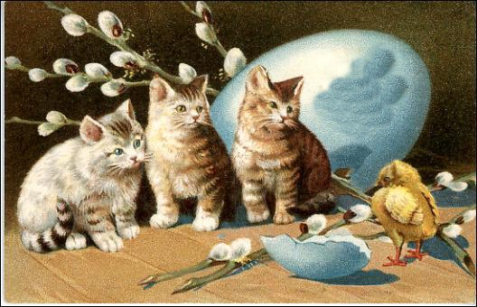 Vintage Chick Cliparts