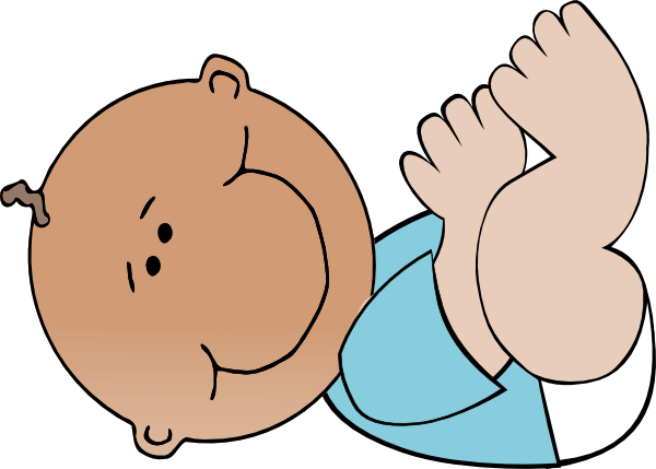 Black Baby Clipart 