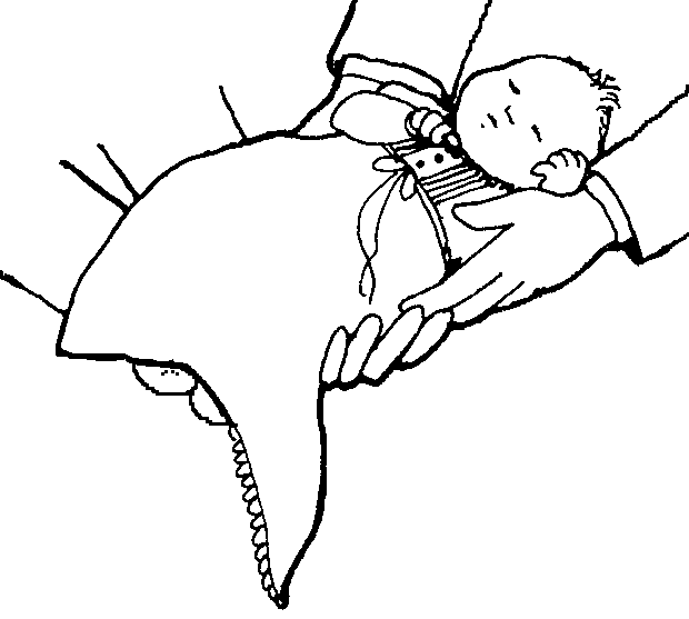 Black And White Baby Clipart 