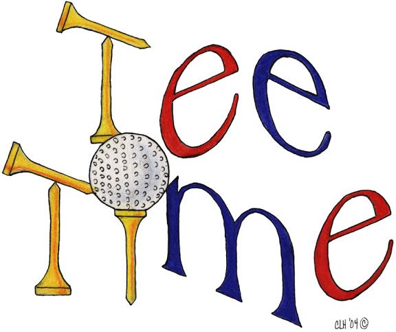 tee time clipart