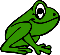 Frog Cartoon Cliparts