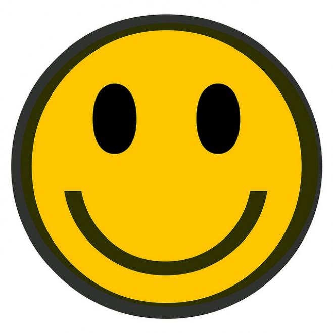 Smile face clip art 
