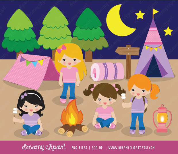 Free Girls Camp Cliparts, Download Free Girls Camp Cliparts png images ...