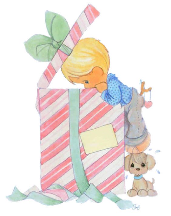 Holiday Box Cliparts