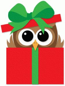owl christmas clipart - Clip Art Library