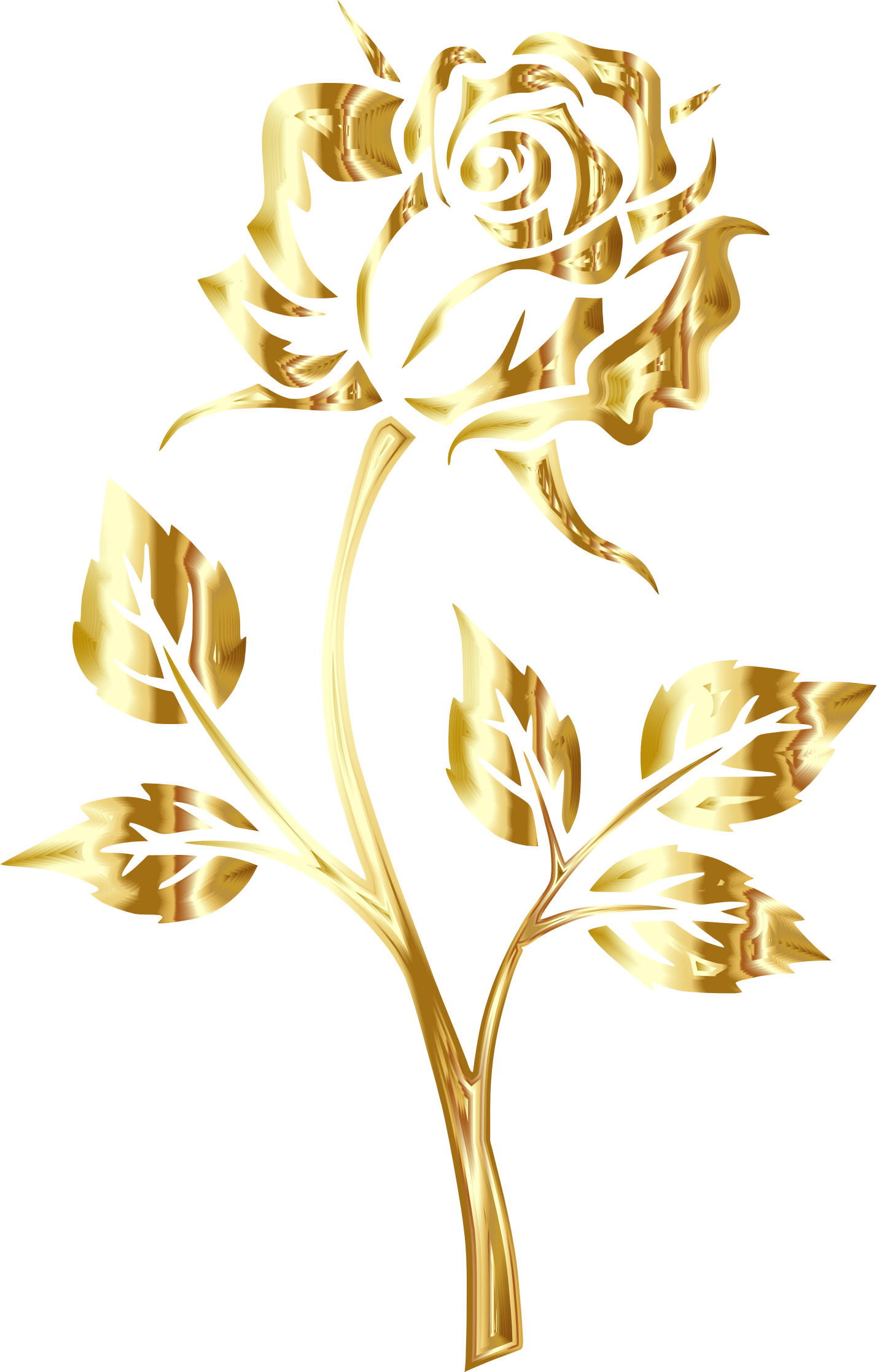 gold flower transparent background - Clip Art Library