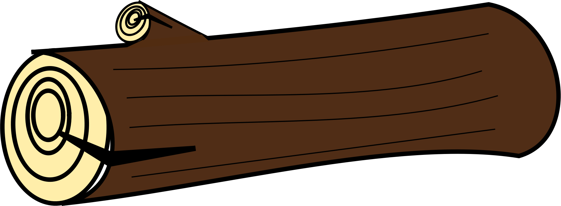 cartoon log