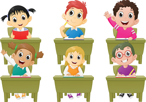 kids in classroom clipart - Clip Art Library Elementary School Assembly Clipart