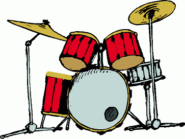 band instruments clip art