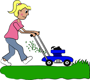 Cutting Grass Cliparts - Add a Touch of Green to Your Designs