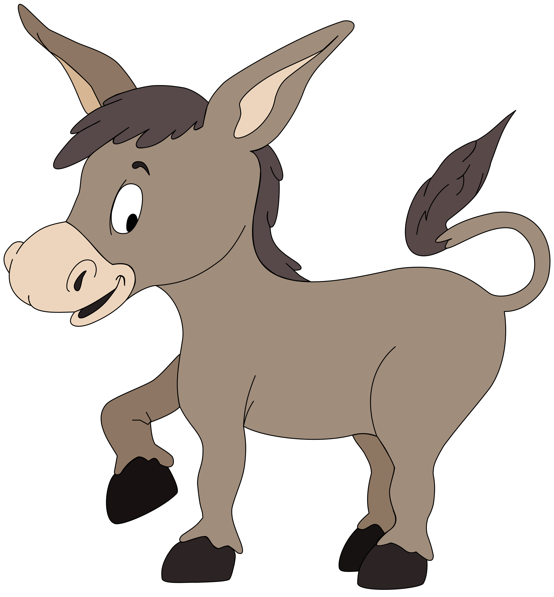 Mule Clipart Shrek Character - Donkey From Shrek Png - Free Transparent PNG  Clipart Images Download