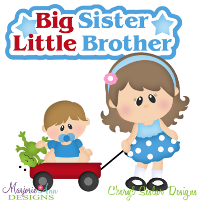 clip art big sister little brother - Clip Art Library
