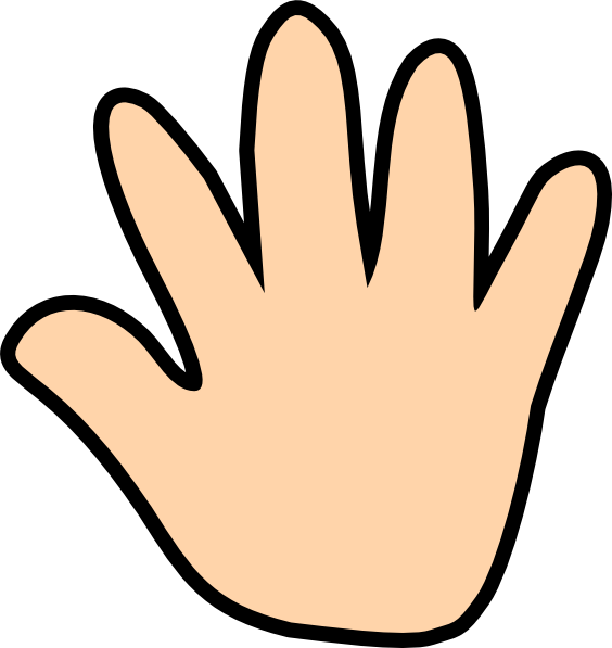 Clip Art Left And Right Hand 