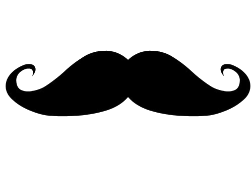 Beard and moustache PNG image free download 