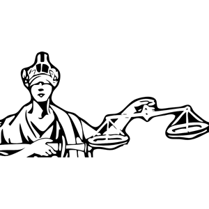 Blind Justice clipart, cliparts of Blind Justice free download