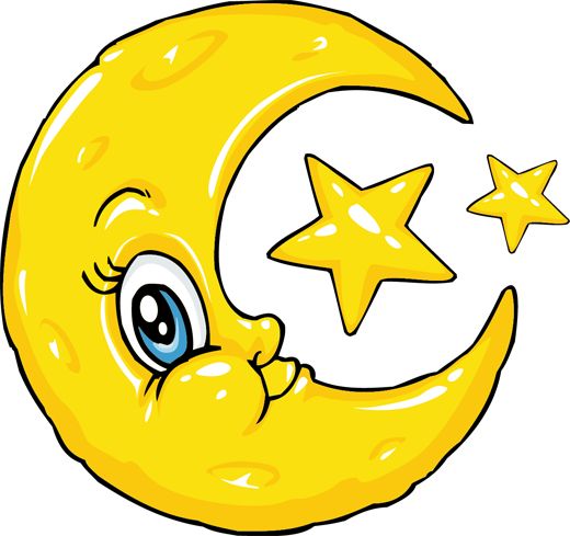 Moon Moon Cliparts