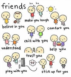 True friendship clipart image 