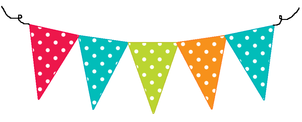 Free pennant banner clipart 