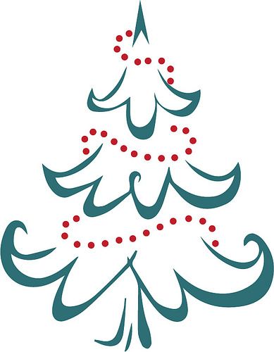 christmas tree free svg - Clip Art Library