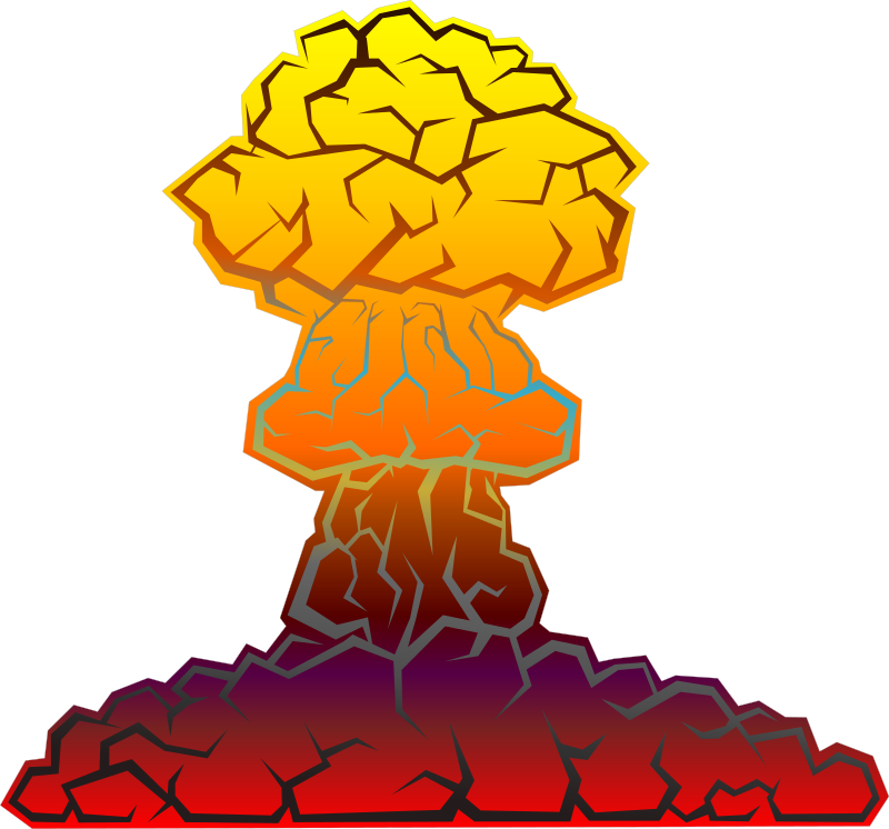 Nuclear Explosion Clipart 