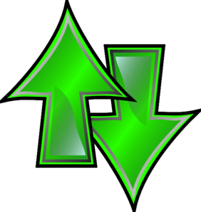 Up And Down Arrow Clipart 