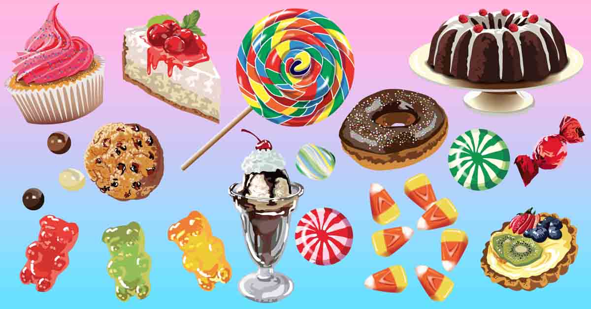 clipart of desserts