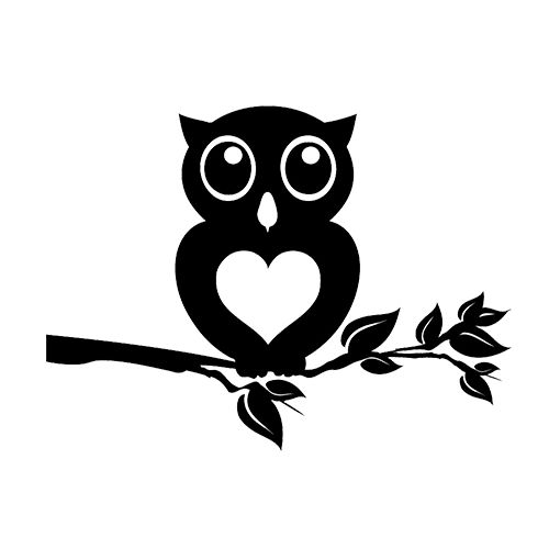 Free Cute Owl Silhouette, Download Free Cute Owl Silhouette png images ...
