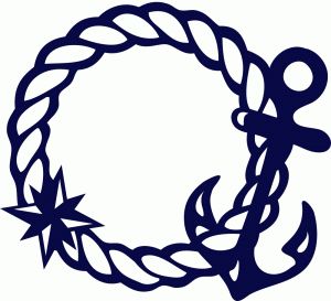 nautical rope silhouette - Clip Art Library