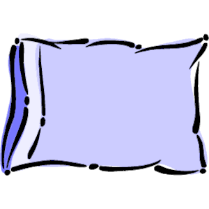 Pillow And Bed Clipart 