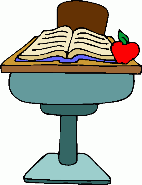 school desk clip art - Clip Art Library