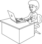 Technology clipart black and white 
