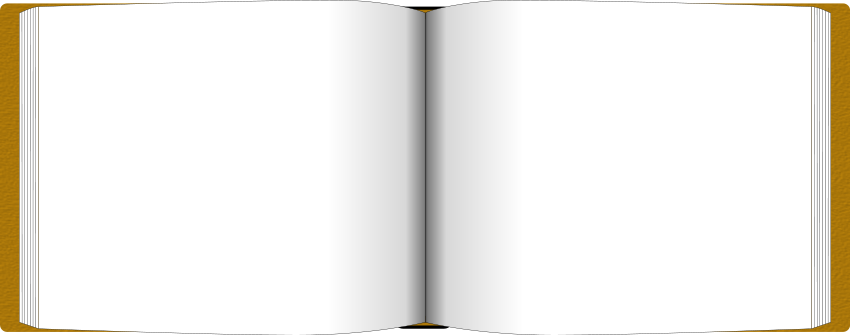 Blank open book clip art 