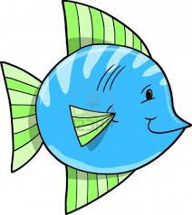 Coastal Fish Cliparts