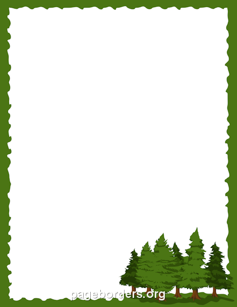 Free Nature Borders: Clip Art, Page Borders, and Vector Graphics 