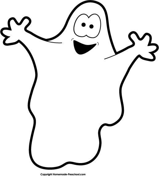 Free ghost clipart image 