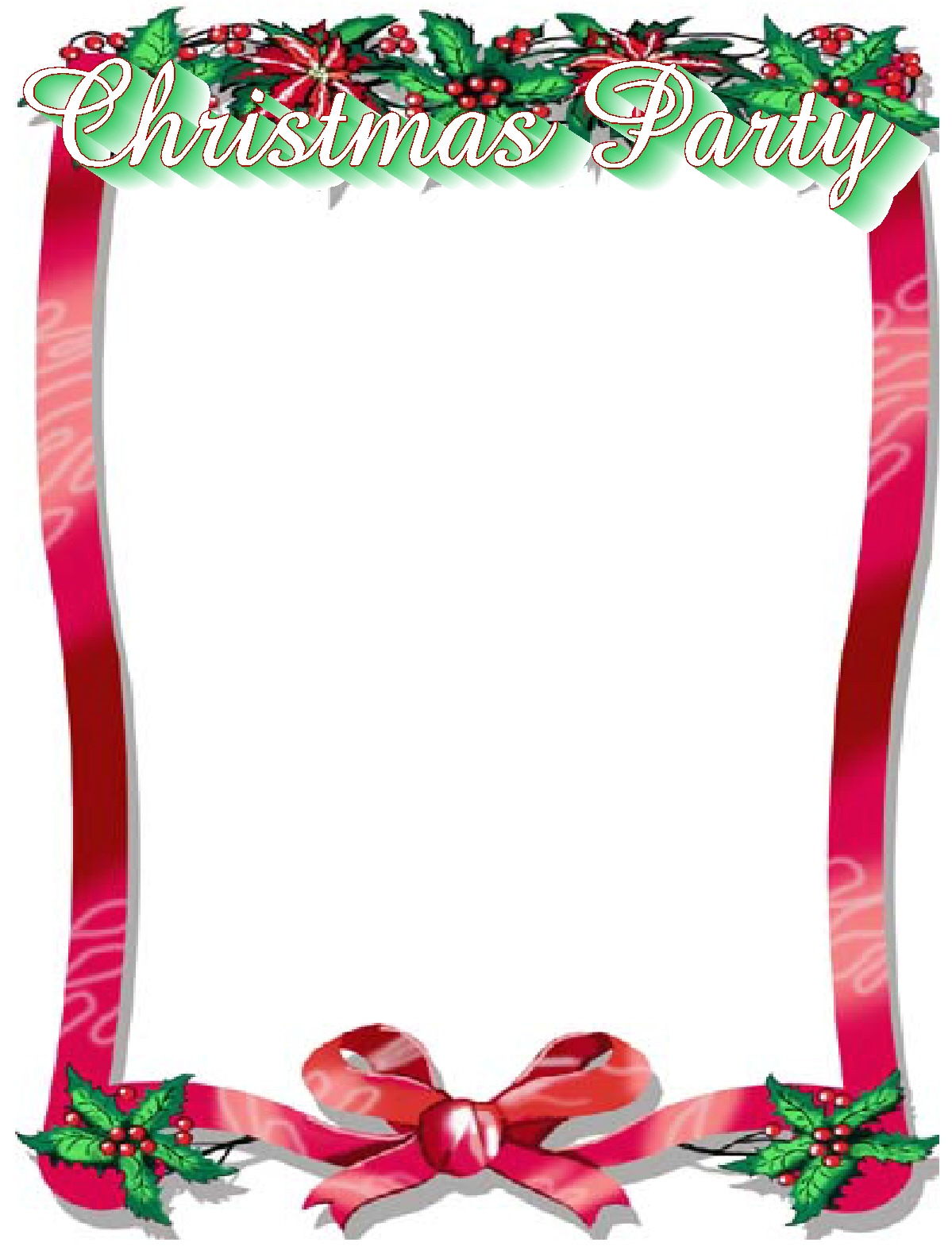 christmas-party-borders-free-clip-art-library