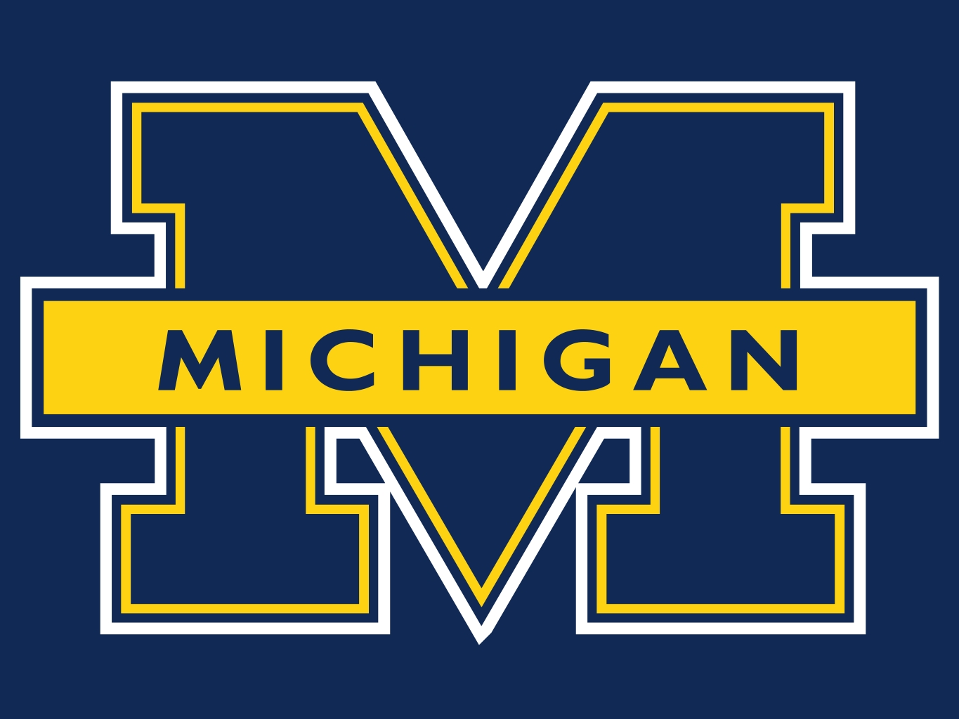 Michigan Wolverines Logo Clipart 