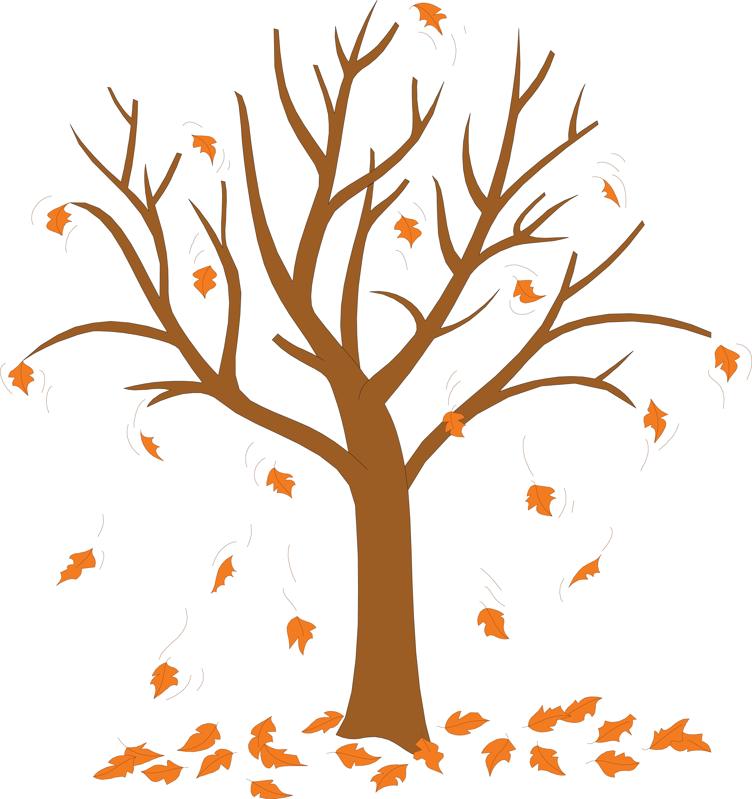 Fall Tree Clipart 