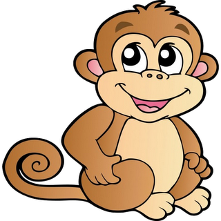 Clip Art Funny Monkey Clipart 