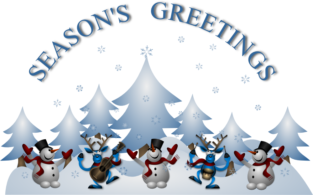 Add Festive Flair With Seasons Greetings Cliparts