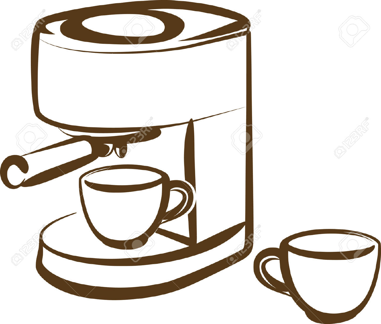 espresso coffee maker clipart - Clip Art Library