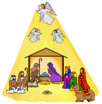 nativity scene clip art - Clip Art Library