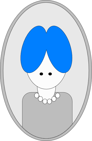 Grandma Head Cliparts