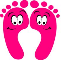 Green Foot Cliparts