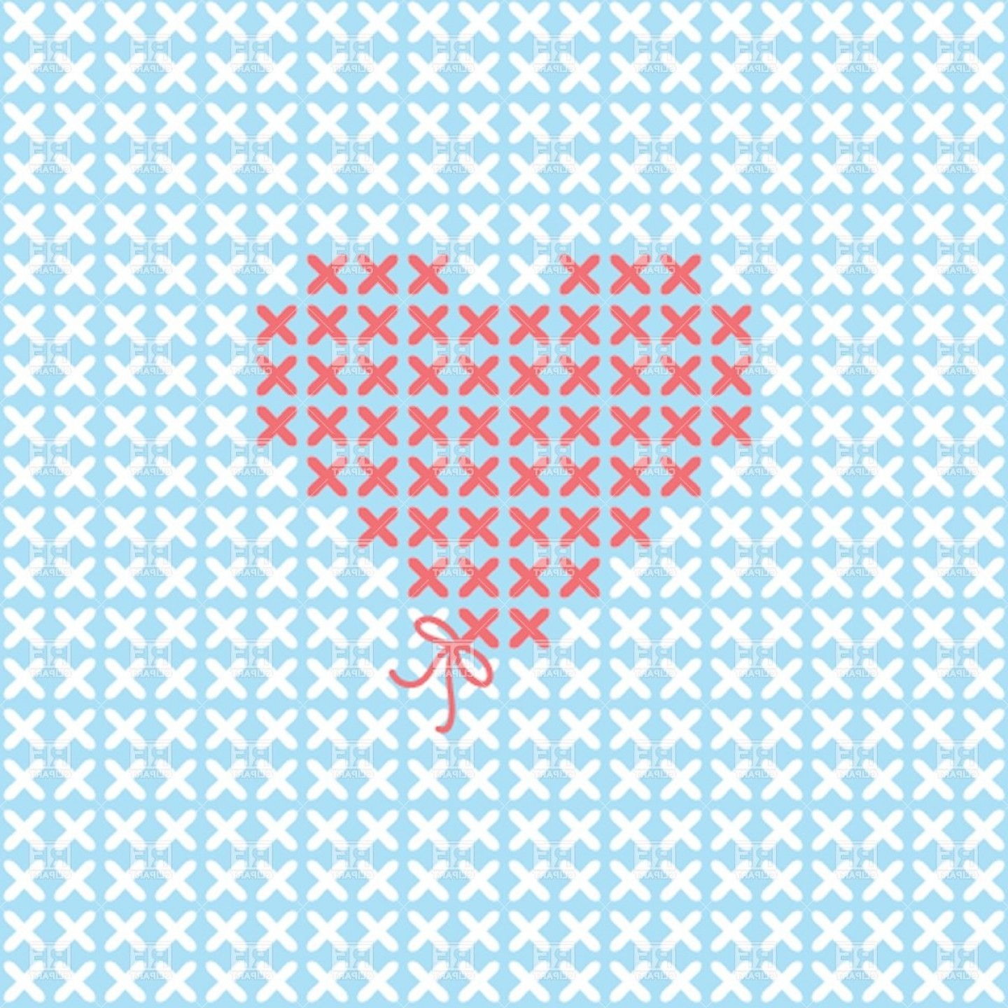 Embroidery Heart Cliparts
