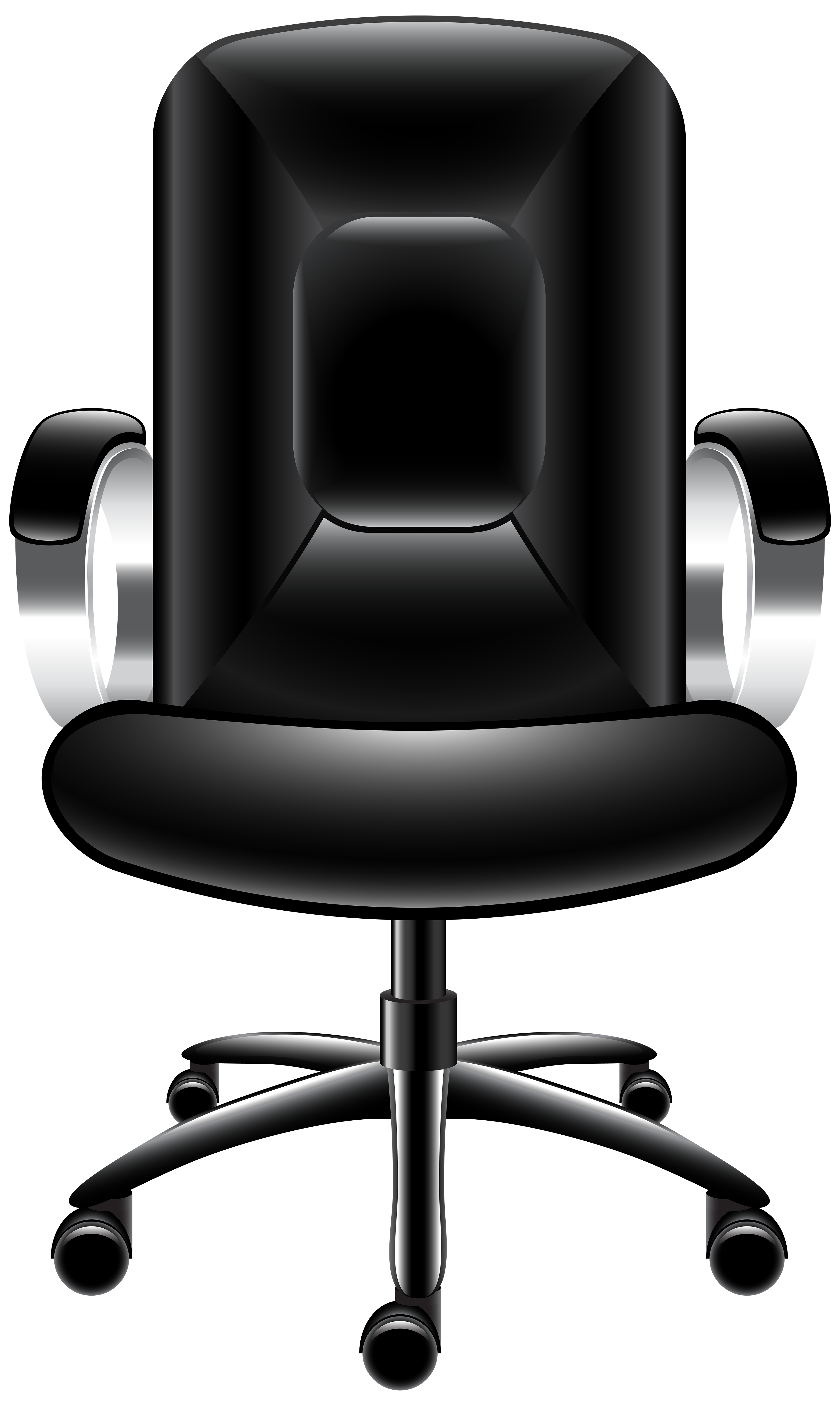 Office Chair Transparent PNG Clip Art Image 