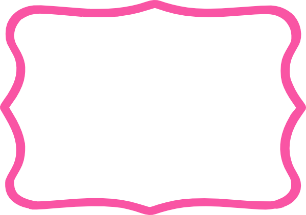 Pink clipart frame 