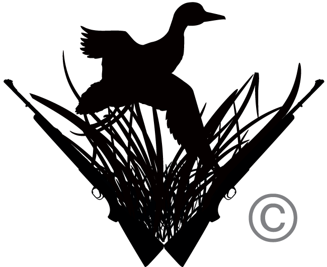 Duck hunting clipart 