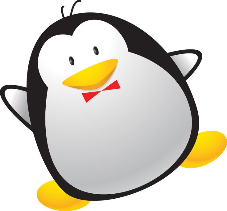 Penguin Literacy Cliparts