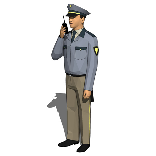 security guard clipart icon